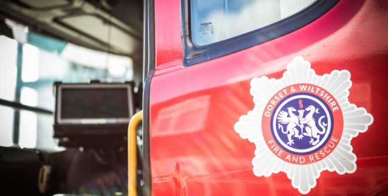 Photo of Dorset & Wiltshire Fire Engine cab