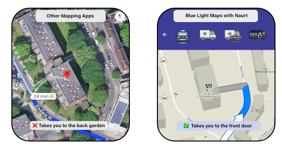 Partnership with Naurt: Delivery-grade front door data for emergency services